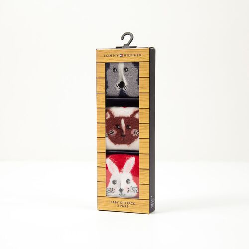 Tommy Hilfiger Unisex Children Baby Socken Geschenkbox 3 Paar Gift Box 495002001