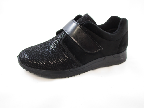 Fischer Markenschuh 18406 Damen Bequem Schuh - Stretchmaterial Weite H Komfort 