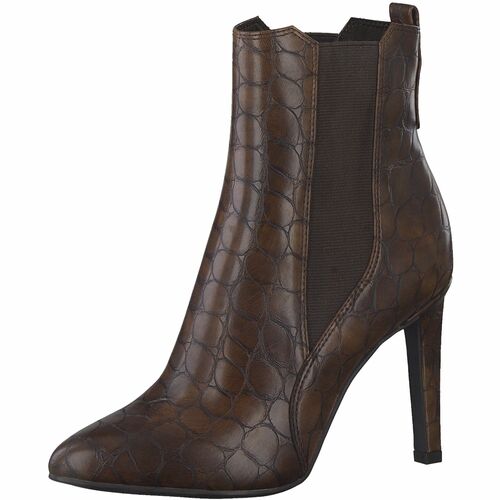 Marco Tozzi Damen Stiefeletten High Heel Chelsea Boots Stiefel 25350 Metato