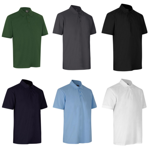 ID Identity PRO Wear Care Polo-Shirt T-Shirt Herren Rundhals Basic Shirt bis 6XL