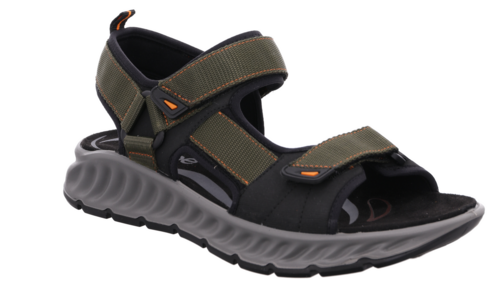 Rohde Herren Trekkys No 37 Outdoor Sandalen Trekkingsandale 5695 Schwarz Oliv