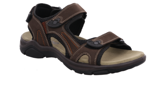 Rohde Herren Caluso Trekkys No 47 Trekkingsandale 5955 Sandale Espresso