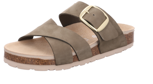 Rohde Elba Sunny 52 Damen Sandale Sandalette Pantolette Fashionsandale 1715 Oliv