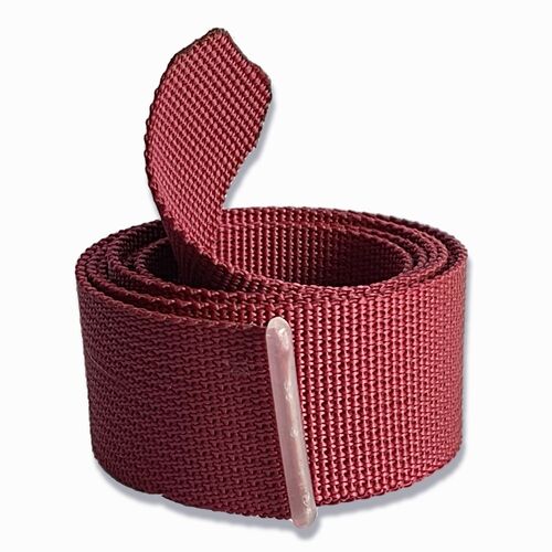 CRIOS Unisex G�rtel Aluminiumschnalle Personalisierung 40 mm Gr�n Gurtband 