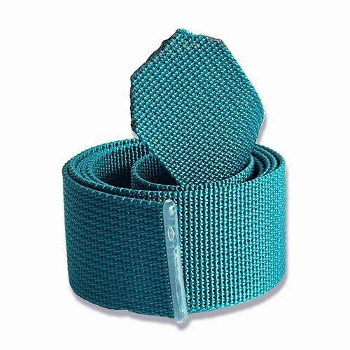 CRIOS Unisex G�rtel Aluminiumschnalle Personalisierung 40 mm Gr�n Gurtband 