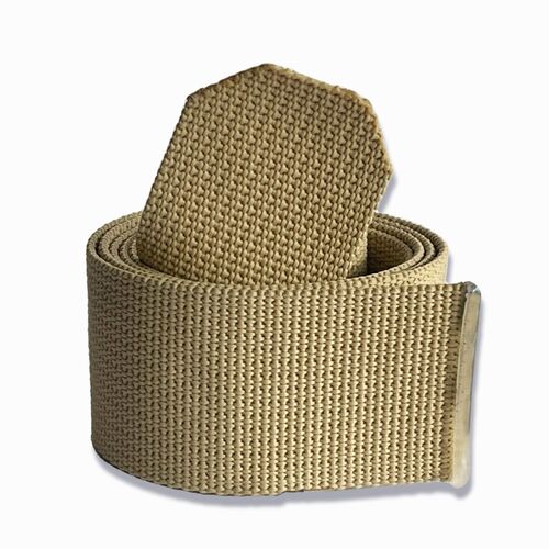 CRIOS Unisex G�rtel Aluminiumschnalle Rot Personalisierung 40 mm Gurtband 