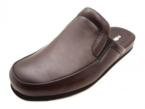 Rohde VARBERG 6607 Herren Pantoffeln Hausschuhe Weinrot