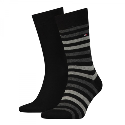 Tommy Hilfiger Herren TH Men Duo Stripe Strmpfe Business Socken mehrere Farben 2 Paar 472001001 