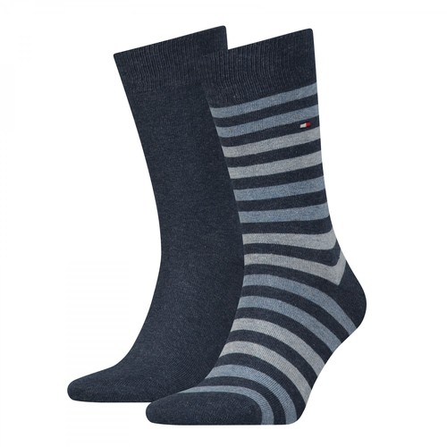 Tommy Hilfiger Herren TH Men Duo Stripe Str�mpfe Business Socken mehrere Farben 2 Paar 472001001 