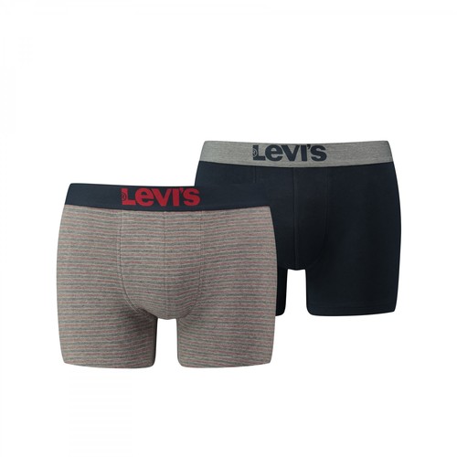 LEVIS Herren Boxershorts 200SF Vintage Birdfeet Stripe 2er-PACK BOXERS 
