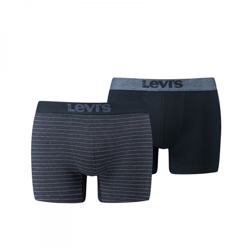 LEVIS Herren Boxershorts 200SF Vintage Birdfeet Stripe 2er-PACK BOXERS 