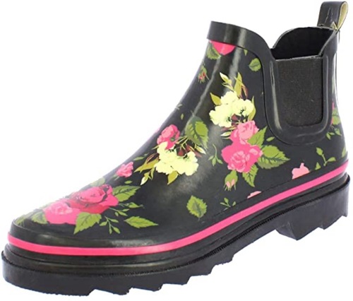 BECK Damen Gummistiefel Kurzstiefel Regenstiefel 