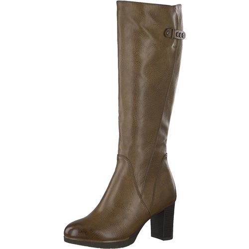 Marco Tozzi Damen 2-25514 Langschaft Stiefel Cognac Antik