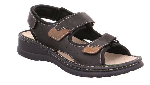 Rohde Augsburg Herren Clogs Pantoletten Sandale Wechselfu�bett Schwarz