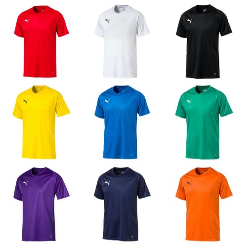 PUMA Unisex LIGA Jersey Core Tee  / T-Shirt Kurzarm V-Neck 703509
