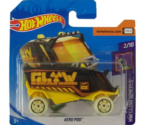 Hot Wheels Aero Pod HW Glow Wheels FJX18 Modellauto