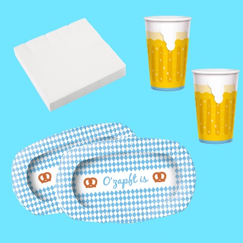 32-teiliges Party Set Oktoberfest f�r 6 Personen