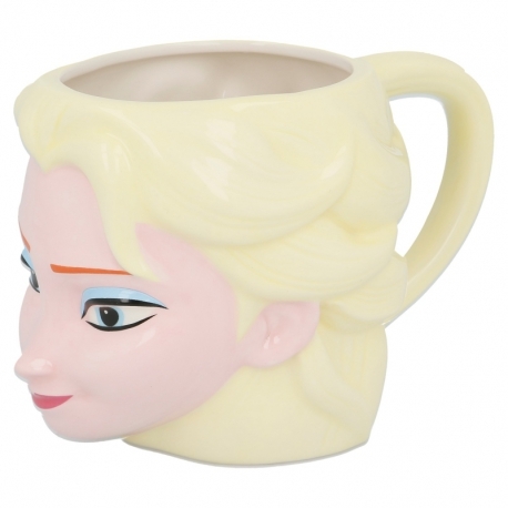 Disney Frozen / Die Eisk�nigin - Elsa Kopf - 3D Keramiktasse