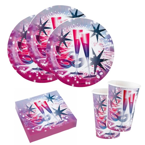 52-teiliges Happy New Year Party Set