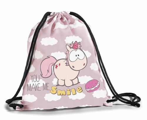 Nici 42353 and Friends Einhorn Theodor You Make me Smile Turnbetel Tasche