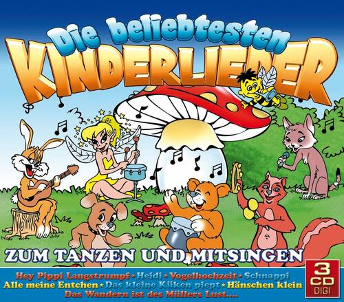 Die sch�nsten Kinderlieder - Zum Tanzen & Mitsingen, Box-Set
