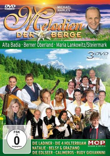 Melodien der Berge - Alta Badia, Berner Oberland, Steiermark - Maria Lankowitz - 3DVDs