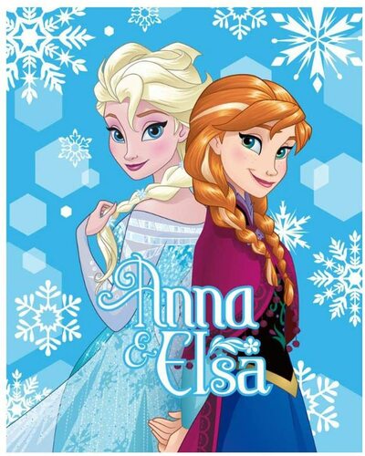 Disney Frozen / Die Eisk�nigin - Fleece Decke 120x150cm