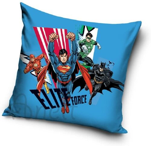 Justice League - Kopfkissenbezug Elite Force 40x40cm