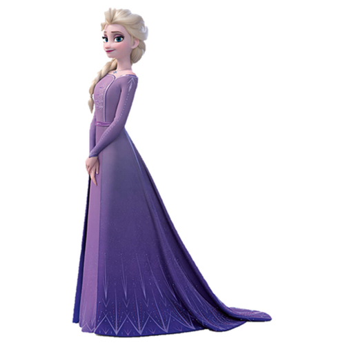 Frozen 2 / Die Eisk�nigin 2: Elsa im lila Kleid - Spielfigur