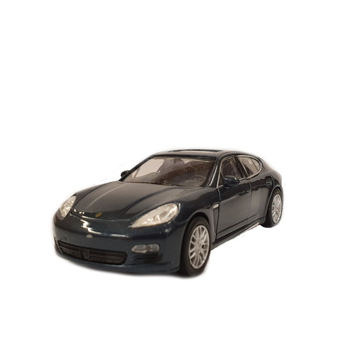 Modellauto Porsche Panamera S blau metallic