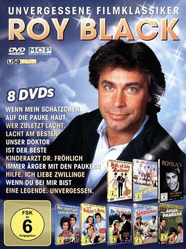 Roy Black - unvergessene Filmklassiker DVD Box mit 8 DVDs