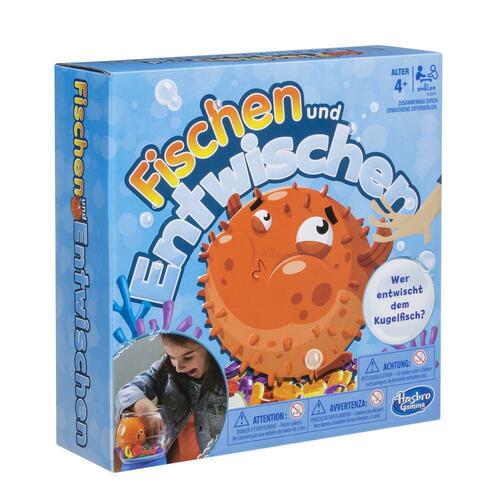 Hasbro Gaming - Fischen und Entwischen - Familienspiel
