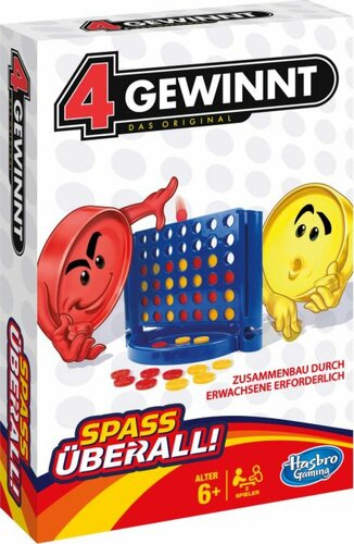 Hasbro 60403783 - 4 Gewinnt Kompakt