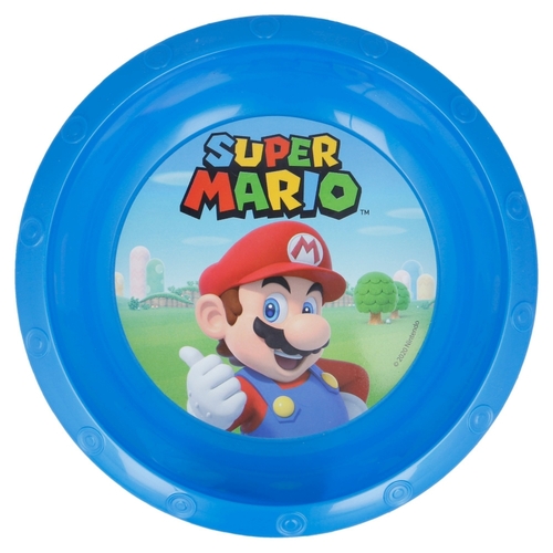 Stor 21411- Nintendo - Super Mario Kunststoffteller Schale Sch�ssel 16,7cm
