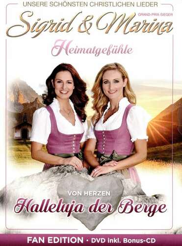 Sigrid & Marina: Halleluja der Berge, Fanedition (DVD+CD)