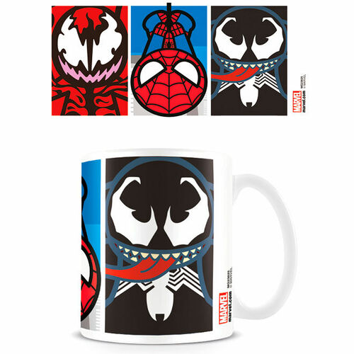 Marvel - Tasse: Spiderman, Venom, Kawaii 315ml