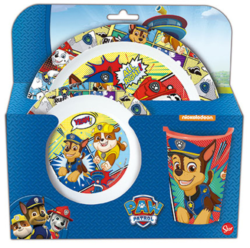 Stor 18949 - Paw Patrol: 3-teiliges Fr�hst�ck Set