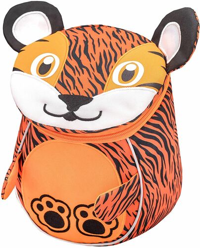 Belmil - Mini Kindergarten 3D Rucksack - Tiger