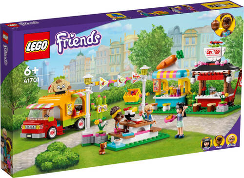 LEGO� 41701 Friends - Streetfood-Markt mit Taco-Truck und Smoothie-Bar (592 Teile)