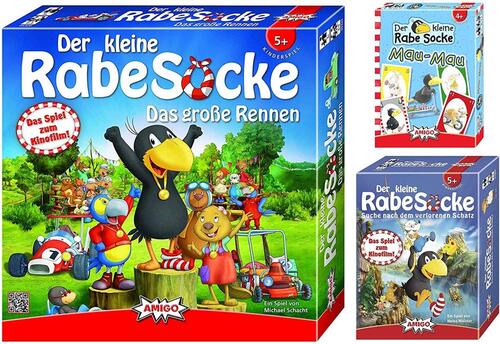 Der Kleine Rabe Socke - Spielepaket