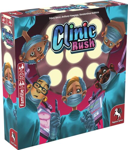 Clinic Rush - Brettspiel