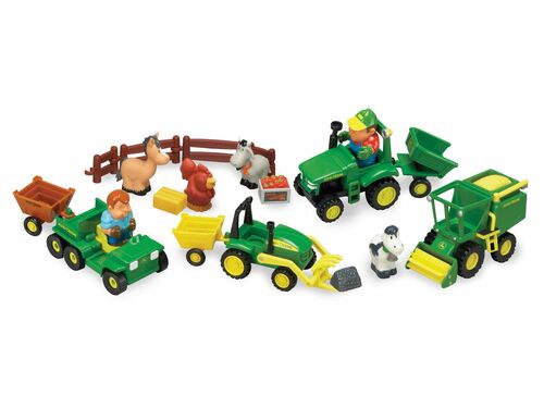 TOMY - John Deere - Spass auf dem Bauernhof - Spielset