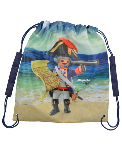 Playmobil Turnbeutel Pirates 38 x 35 cm Polyester