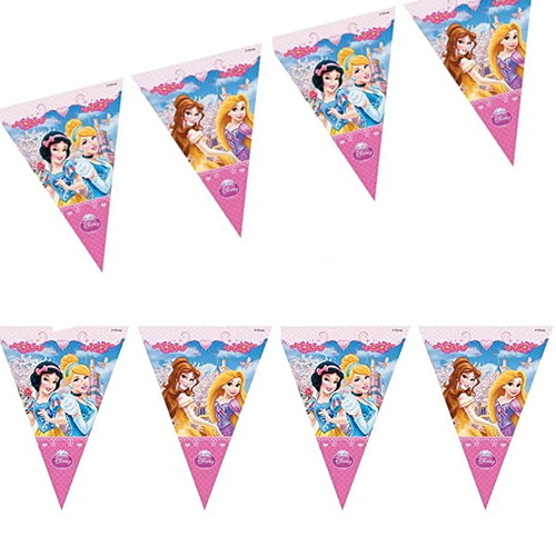 Disney Princess Glamour - Plastik Flaggen Banner