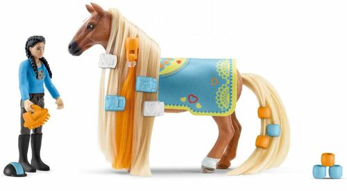 Schleich 42585 - Horse Club - Starterset Kim & Caramelo