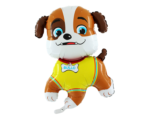 Bulldogge Bullo - Folienballon - 34 cm