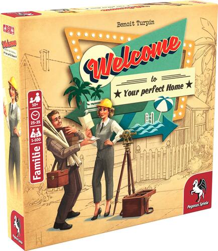 Welcome To - Brettspiel