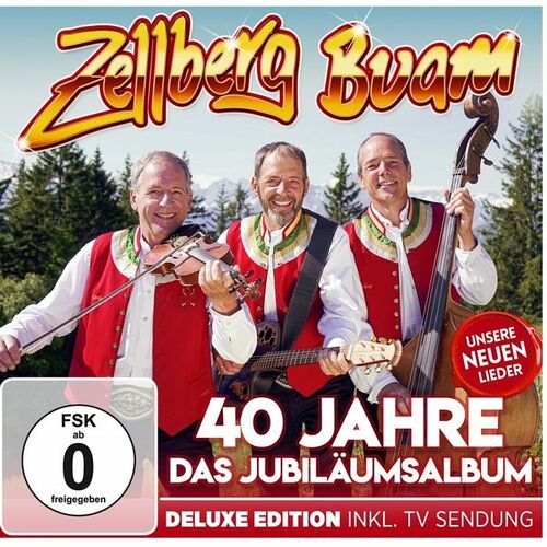 Zellberg Buam - 40 Jahre - Jubil�umsalbum - Deluxe Edition inkl. TV-Sendung [CD+DVD]