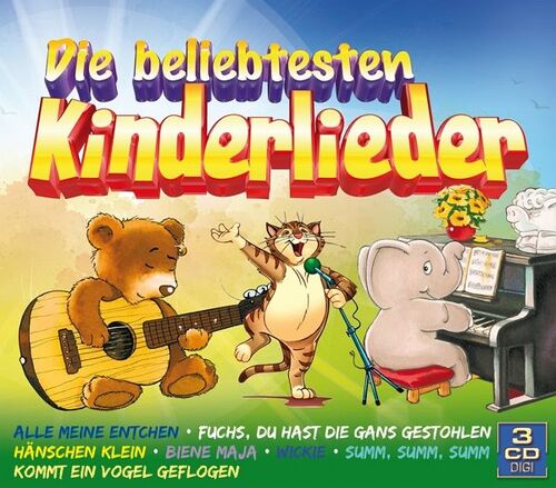 Die beliebtesten Kinderlieder [3er-CD]