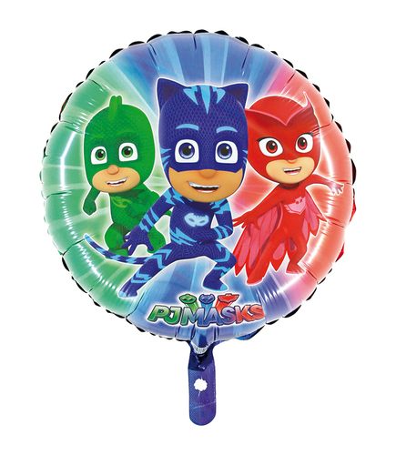 PJ Masks - Folienballon - Rund - 44 cm